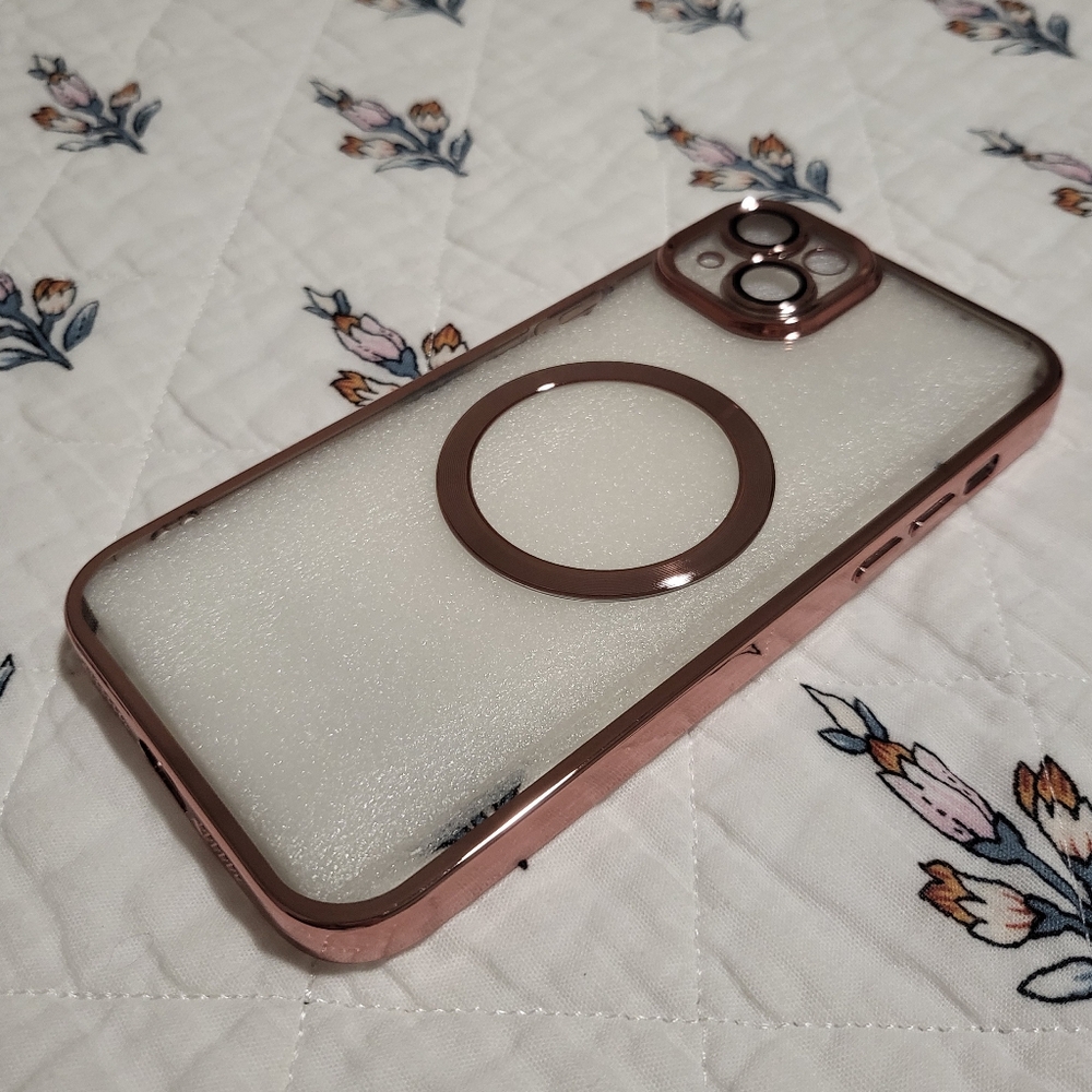 iPhone 15 Plus Case - Chrome Pink